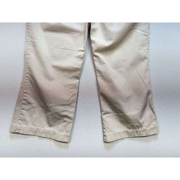 NWT Tommy Hilfiger Womens Cropped Chino Pants Size 10P Beige Casual Summer - Picture 15 of 16